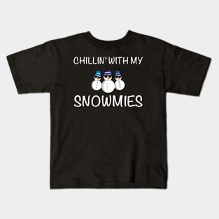 Snowmies - Christmas collection Kids T-Shirt